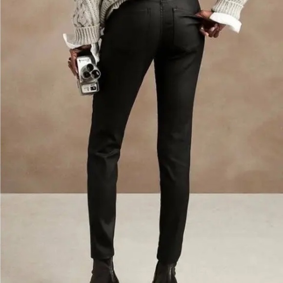 Banana republic coated pants size 25 - Picture 2 of 7